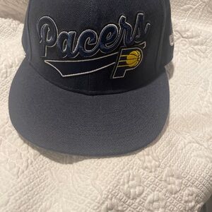 Indiana Pacers Navy Blue Cap With adjustable Strap. One size